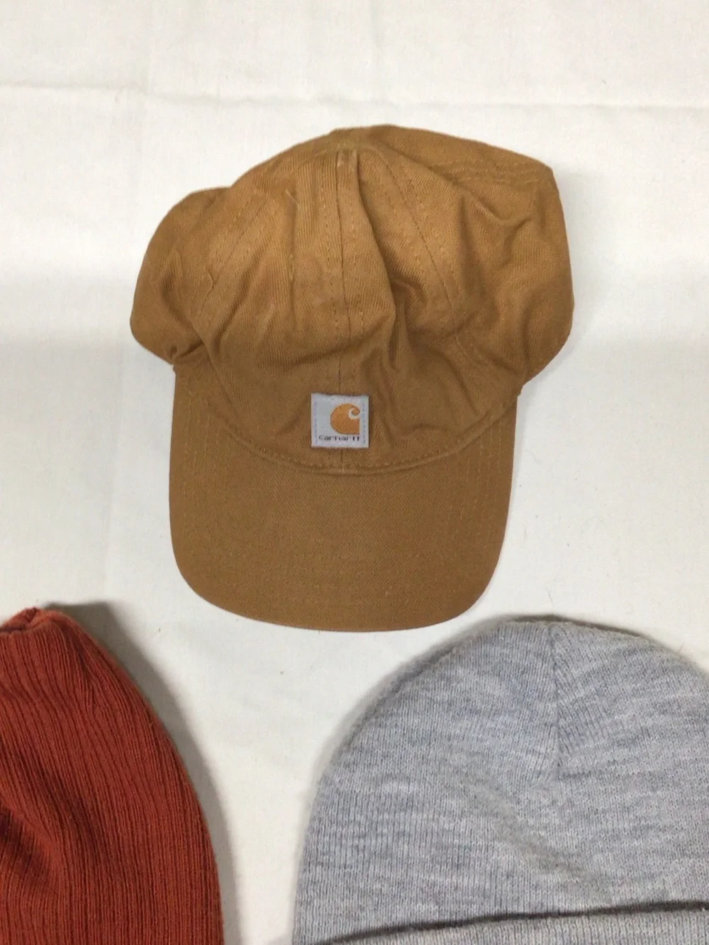 Carhartt Tan Canvas Logo Cap